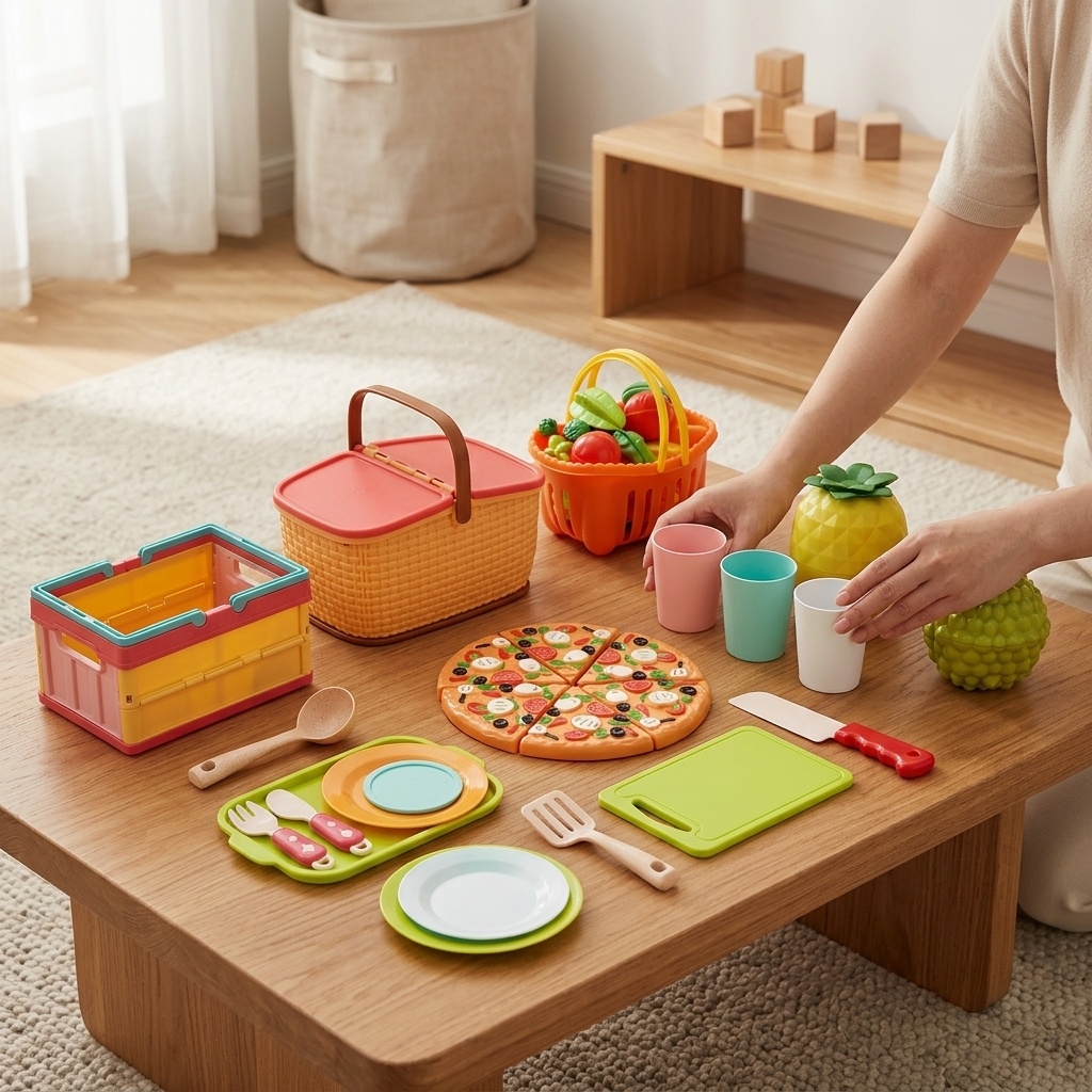 Mainan Makanan untuk Bermain P - Kitchen Kids Baking Set ulasan dan harga