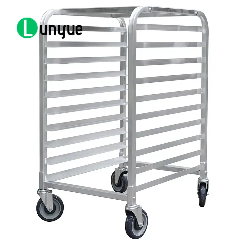 Rak Panggang Aluminium 10 Ting - Kitchen Baking Cart ulasan dan harga