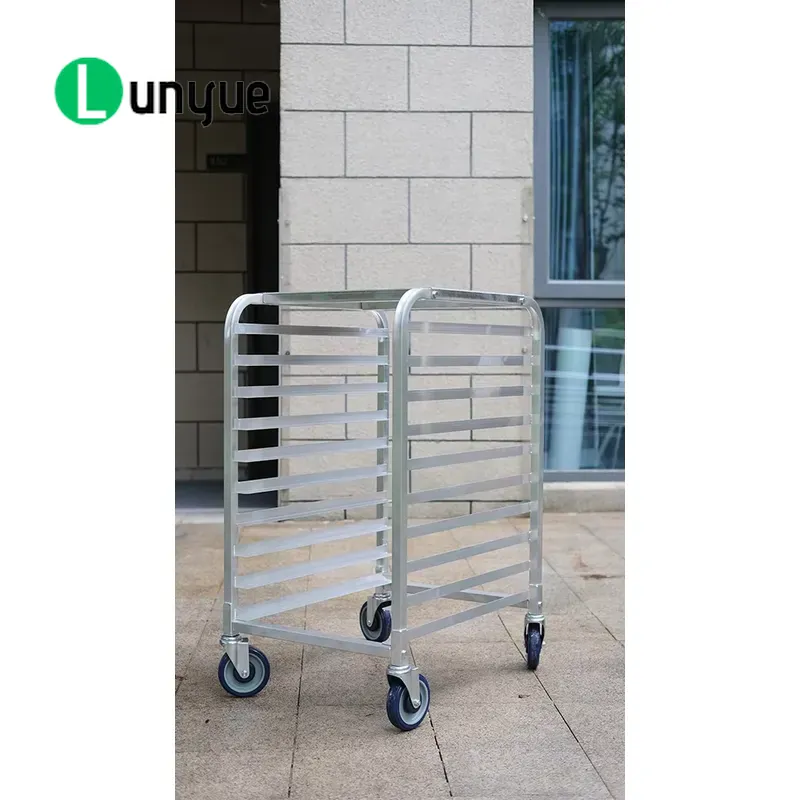 Rak Panggang Aluminium 10 Ting - Kitchen Baking Cart ulasan dan harga