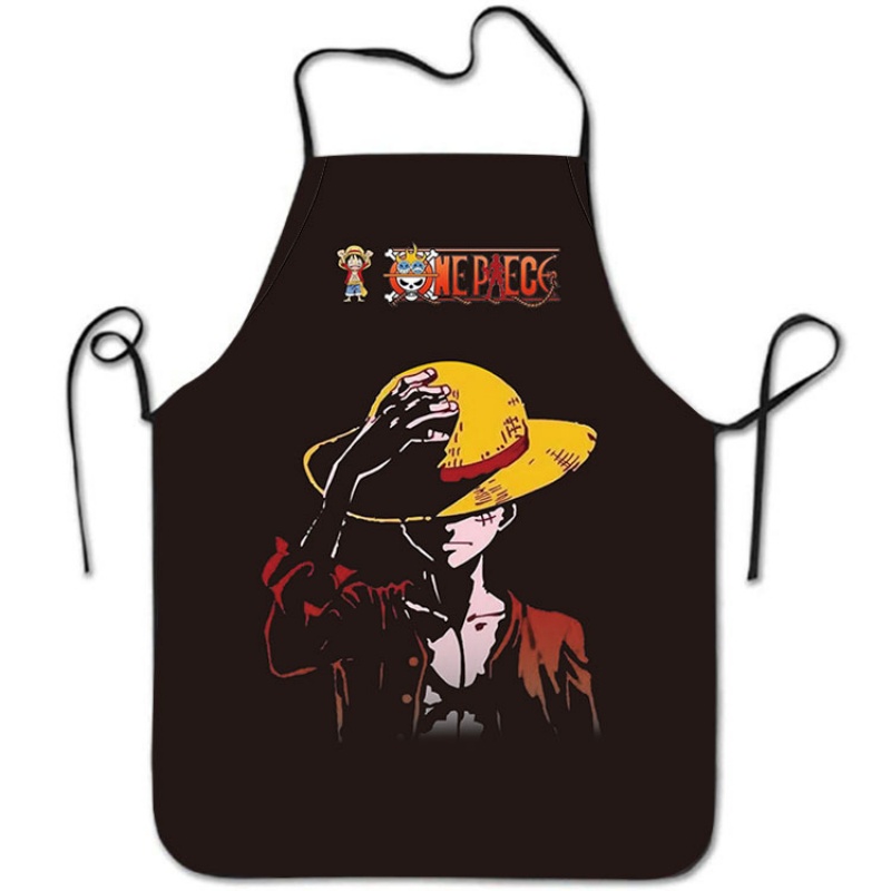 Apron Luffy One Piece Bermotif - Baking Kitchen Set ulasan dan harga