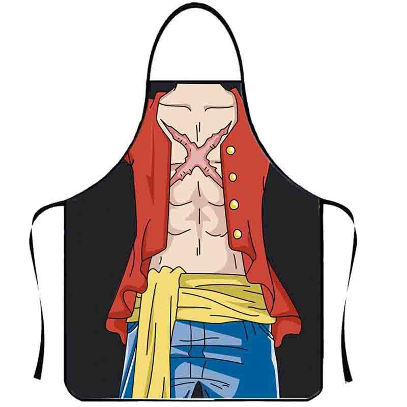 Apron Luffy One Piece Bermotif - Baking Kitchen Set ulasan dan harga