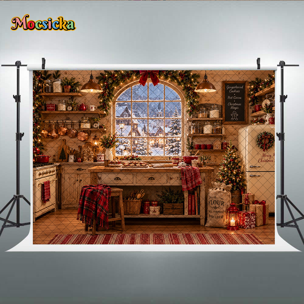 Latar Belakang Dapur Bertema N - Kitchen Baking Background ulasan dan harga