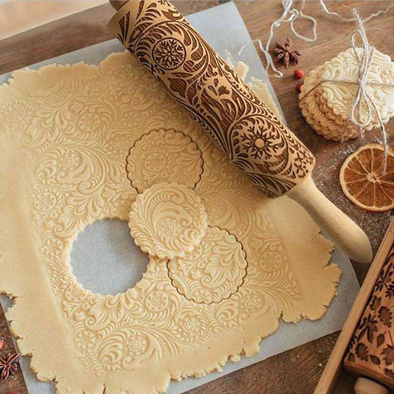1 Buah Alat Penggilas Adonan K - Kitchen Roller Baking ulasan dan harga
