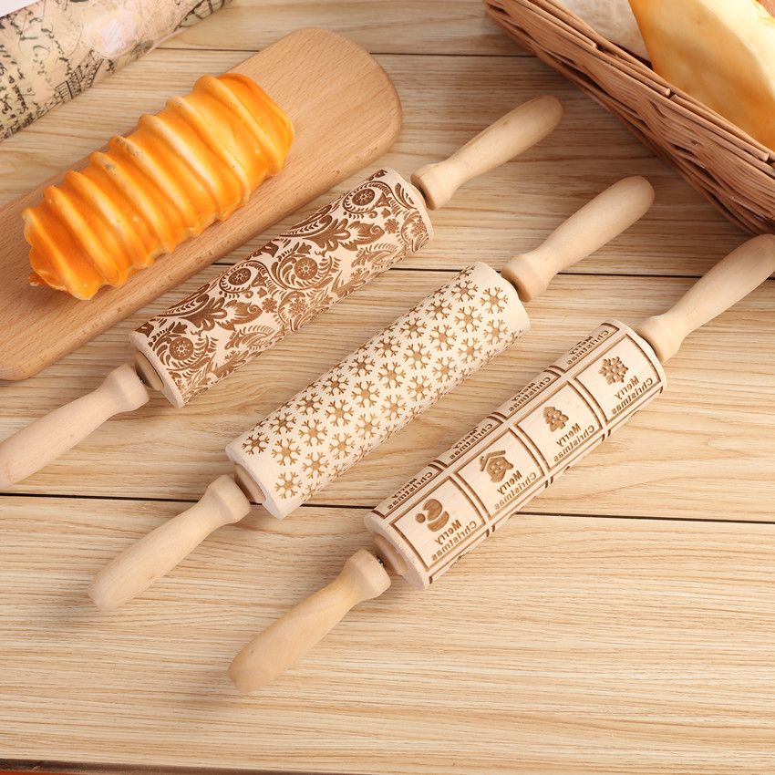 1 Buah Alat Penggilas Adonan K - Kitchen Roller Baking ulasan dan harga