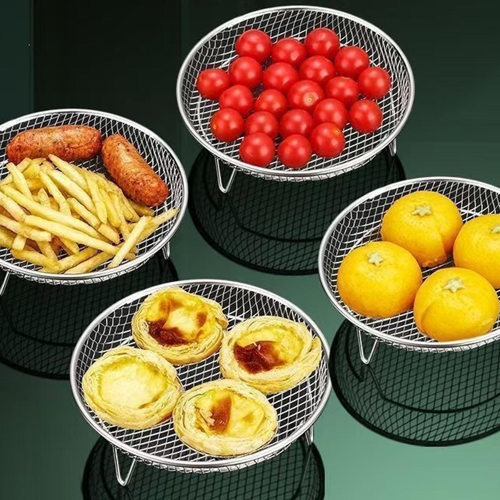 Keranjang Air Fryer yang Dapat - Kitchen Baking Rack ulasan dan harga