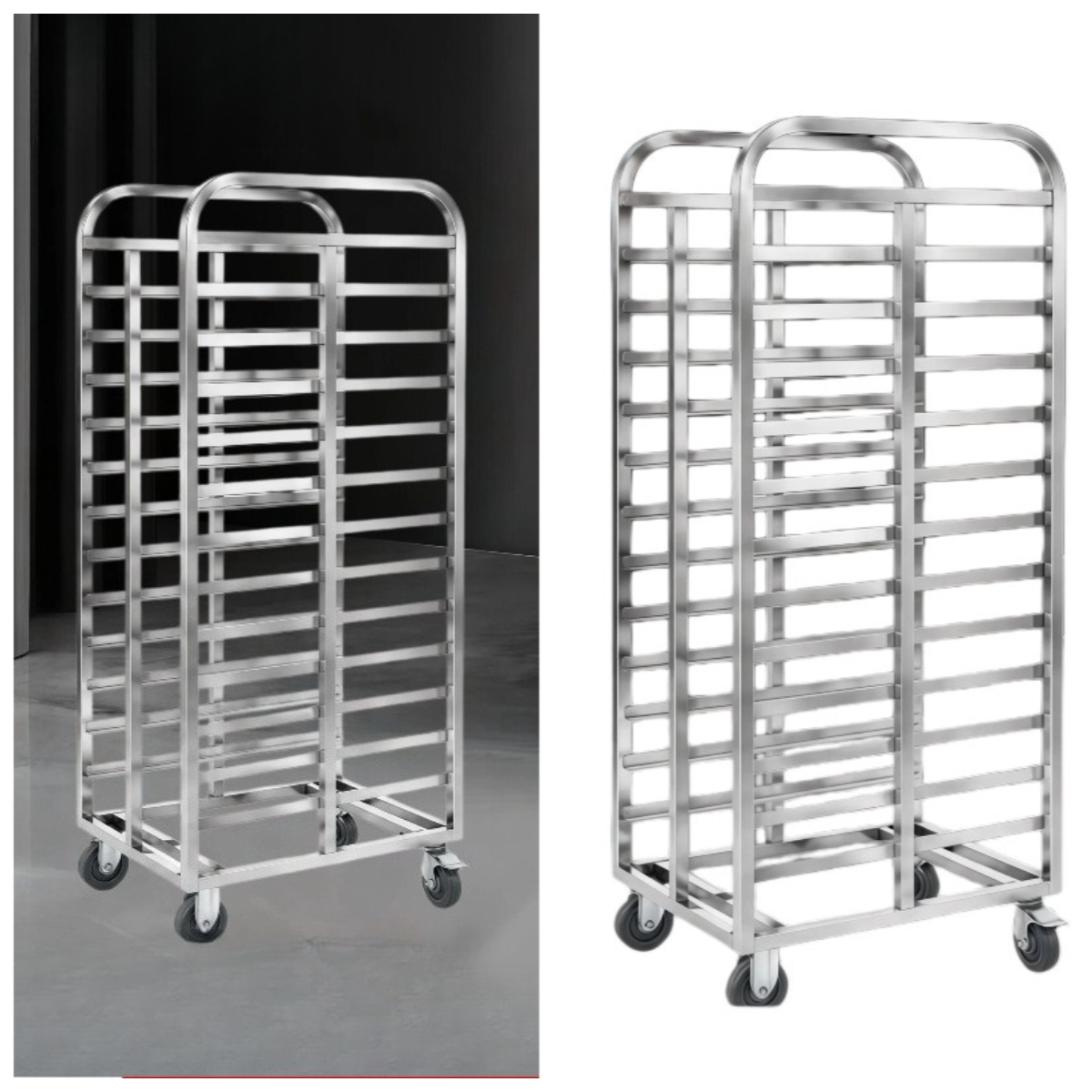 Truk Loyang Panggang Multi-lay - Kitchen Baking Cart ulasan dan harga