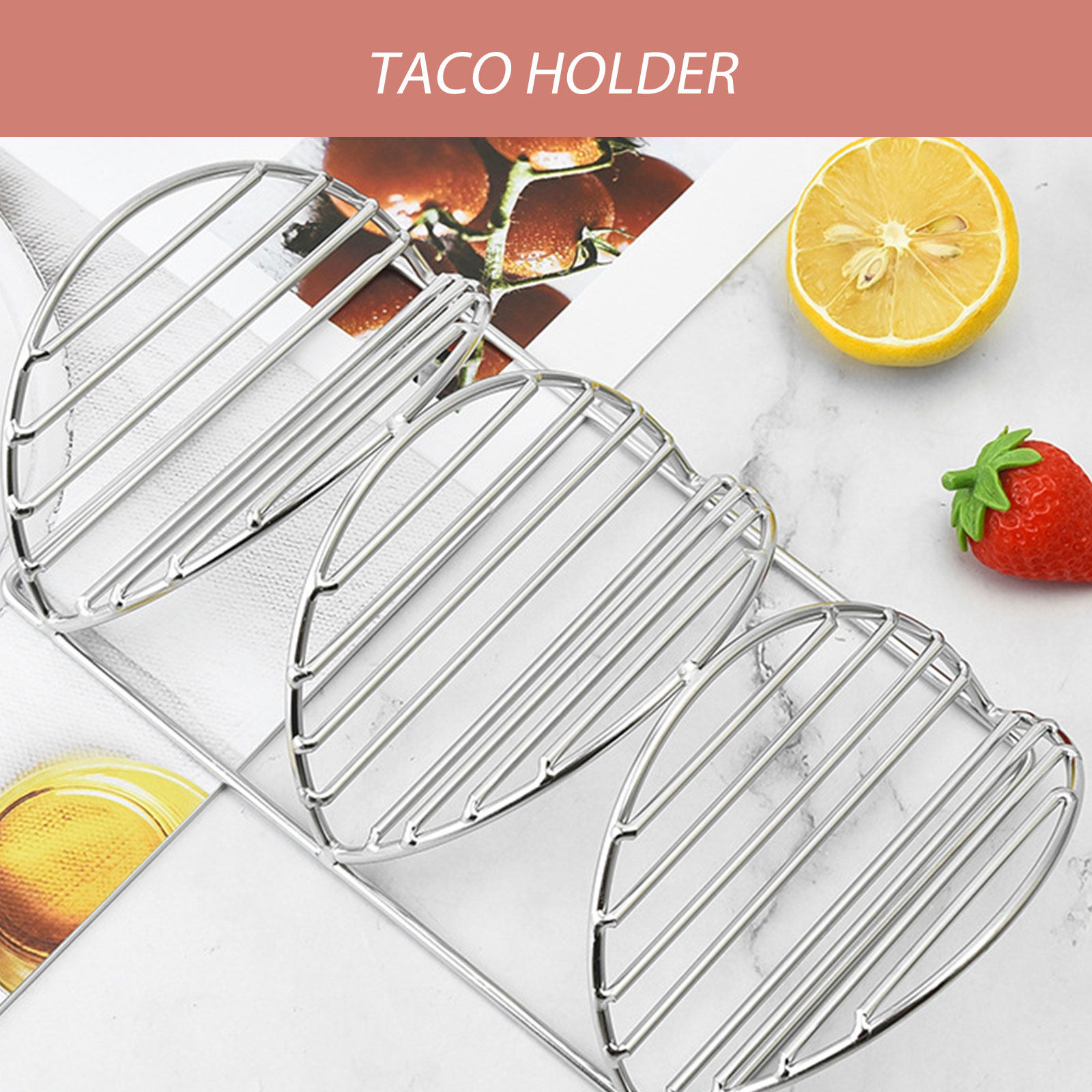 Rak Taco Berbahan Baja Tahan K - Kitchen Baking Rack ulasan dan harga