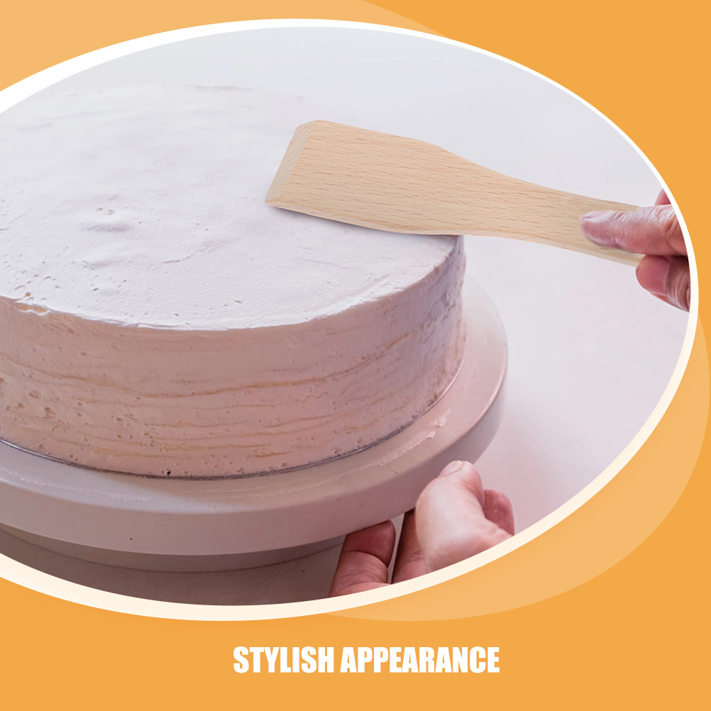 4 Buah Set Spatula Kayu untuk  - Baking Kitchen Set ulasan dan harga