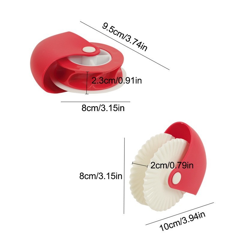 1 buah alat dapur pemotong kue - Kitchen Roller Baking ulasan dan harga