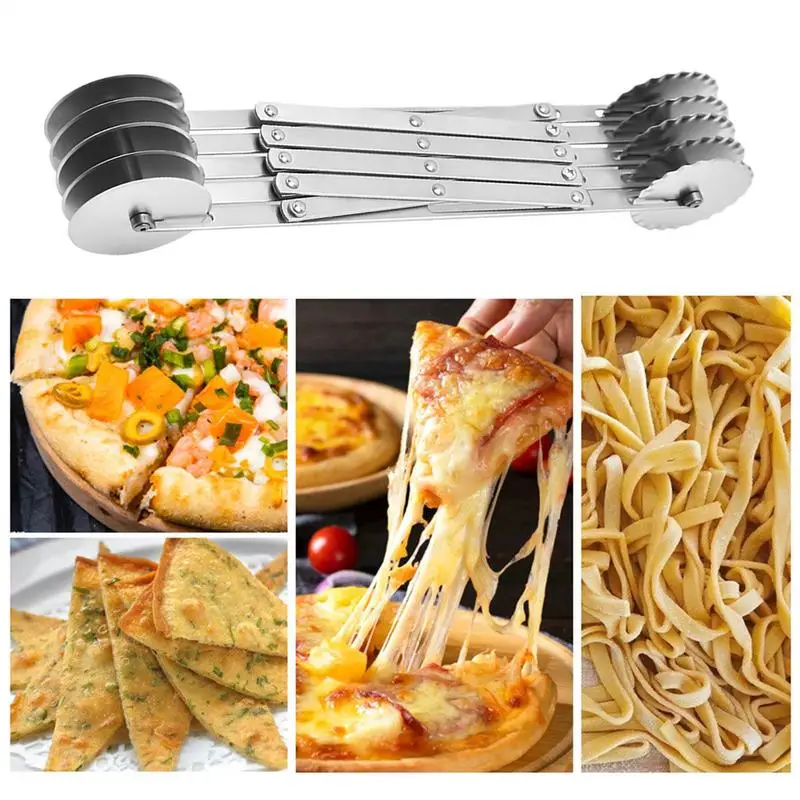Pisau Pemotong Kue Roda Pemoto - Kitchen Roller Baking ulasan dan harga