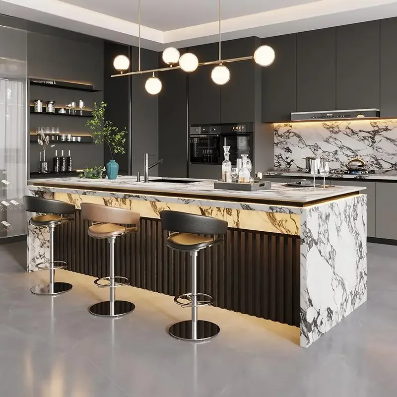 Meja Dapur Mewah dengan Desain - Kitchen Uncle ulasan dan harga